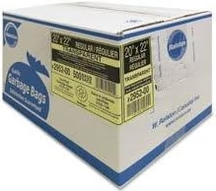 RALSTON VALUE PLUS 20 X 22 BLACK 500/CASE
