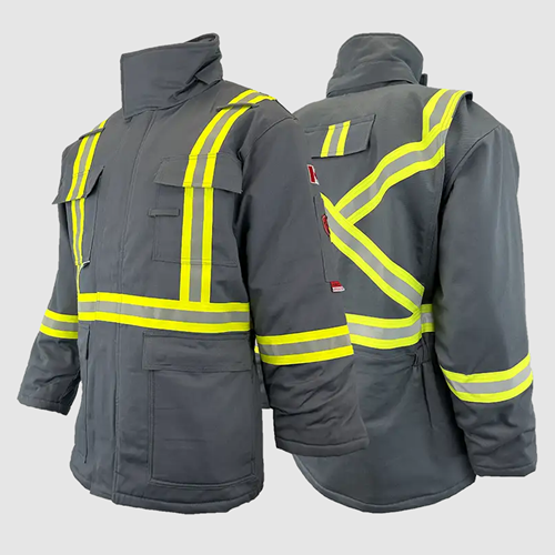 Atlas Guardian® FR/AR Winter Insulated Parka2" Stripe, Grey 2191GR