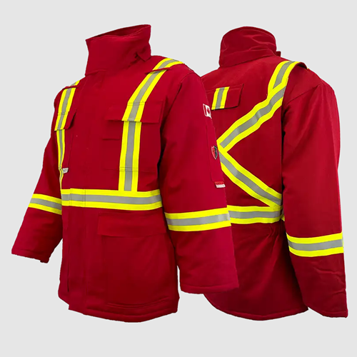 Atlas Guardian® FR/AR Winter Insulated Parka 2" Stripe, Red 2191RD