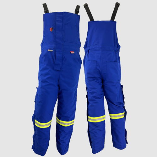 Atlas Guardian® FR/AR Winter Bibs 2" Stripe Royal Blue 2192RB