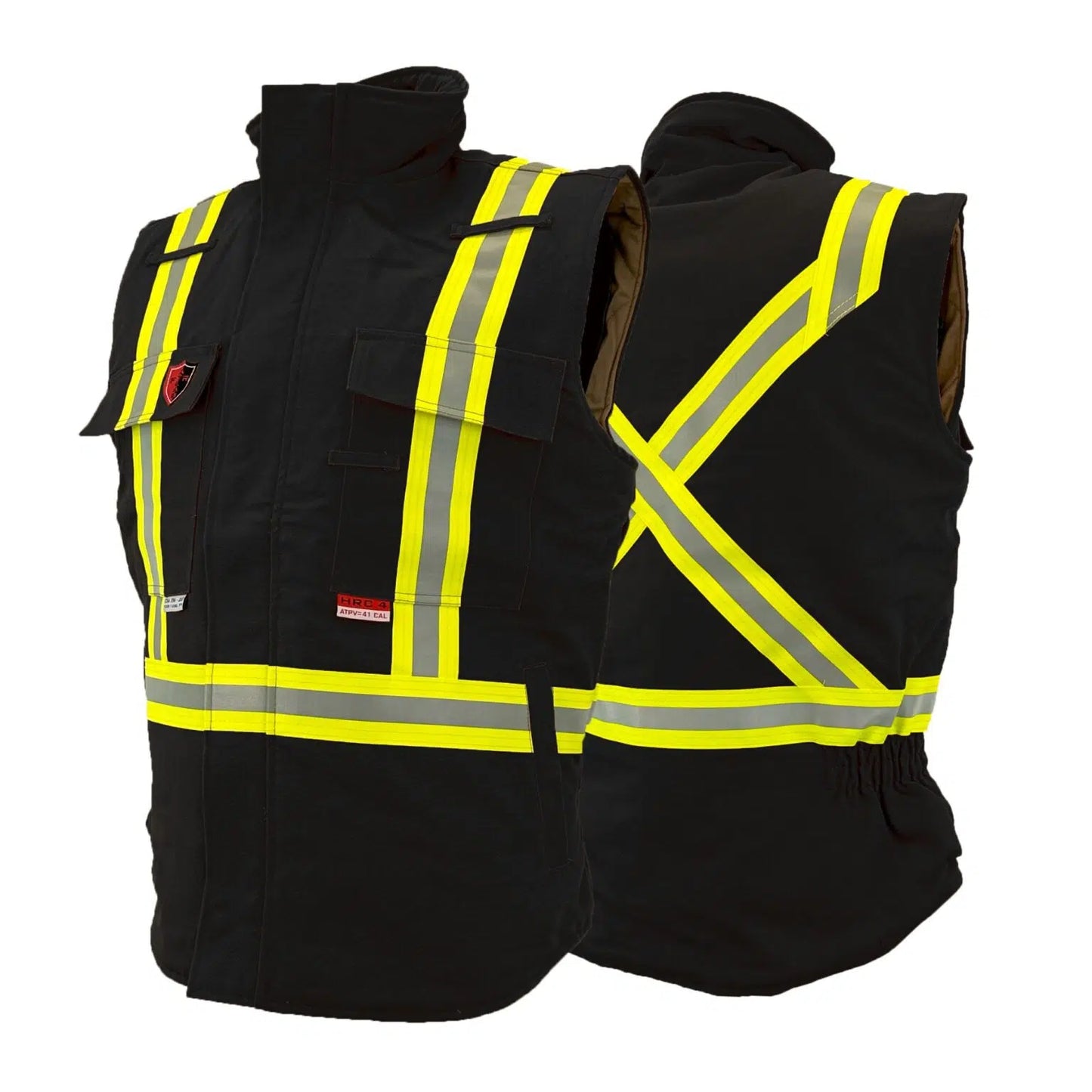 Atlas Guardian® FR/AR Black Insulated Vest 2194RB