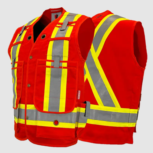 Atlas FR/AR Summer Surveyor Vests Orange 2272OR