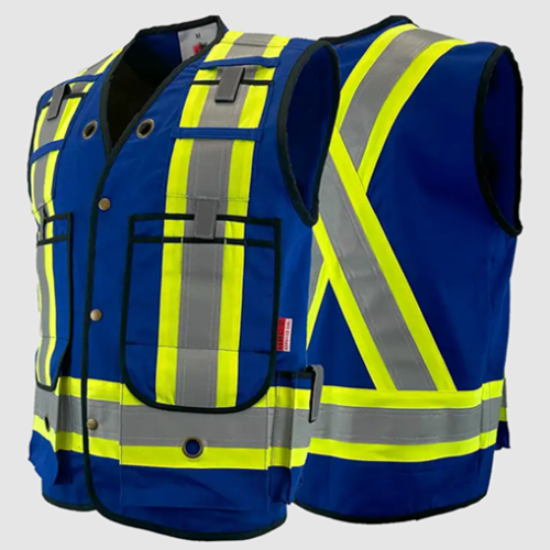 Atlas FR/AR Summer Surveyor Vests Royal Blue 2272RB