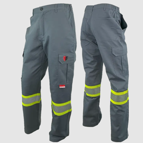 Atlas FR/AR Grey Cargo Pants 4” Stripe 4054GR