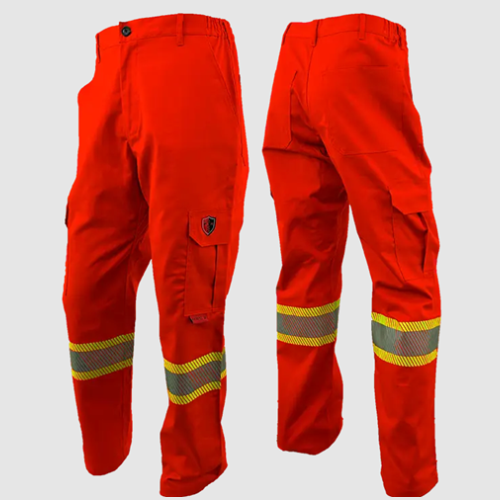 Atlas FR/AR Orange Cargo Pants 4” Stripe 4054OR