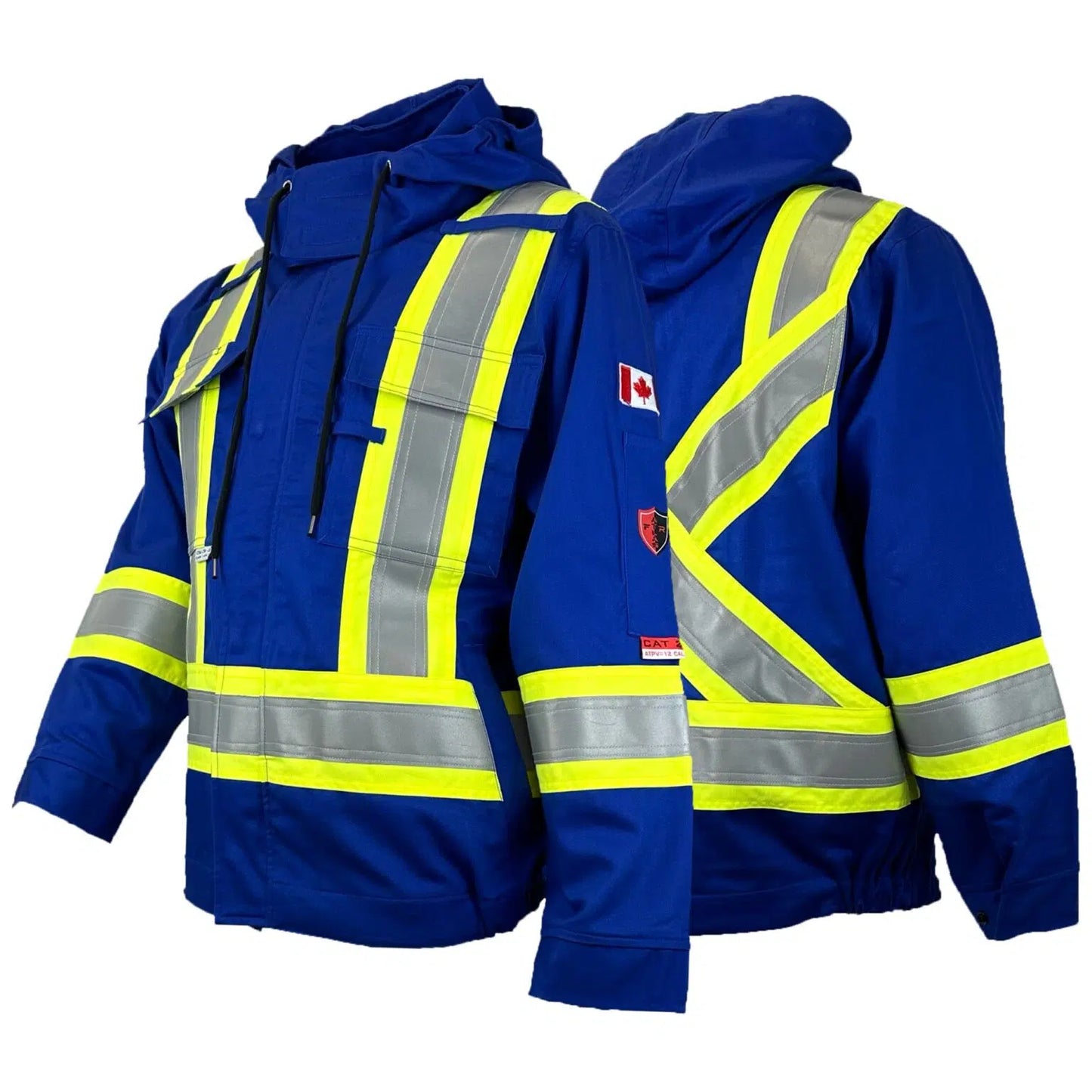 Atlas Guardian FR/AR 4" Stripe Royal Blue Spring Jacket 4044RB