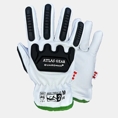 Atlas Gear Leather Impact Gloves GuardMax®-S801, W801