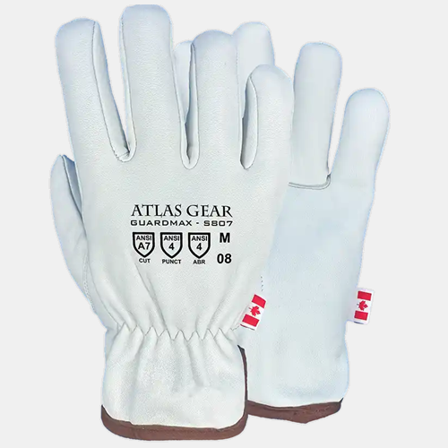 Atlas Gear Guardmax® Leather Utility Gloves-S807, W807