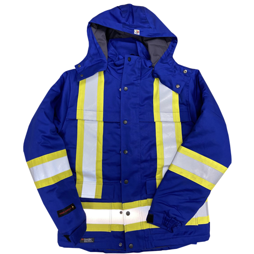 Warrior Fire Resistant Hi Vis Insulated Parka