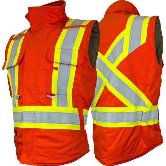 Atlas Guardian® FR/AR Winter Orange Insulated Vests 21944OR