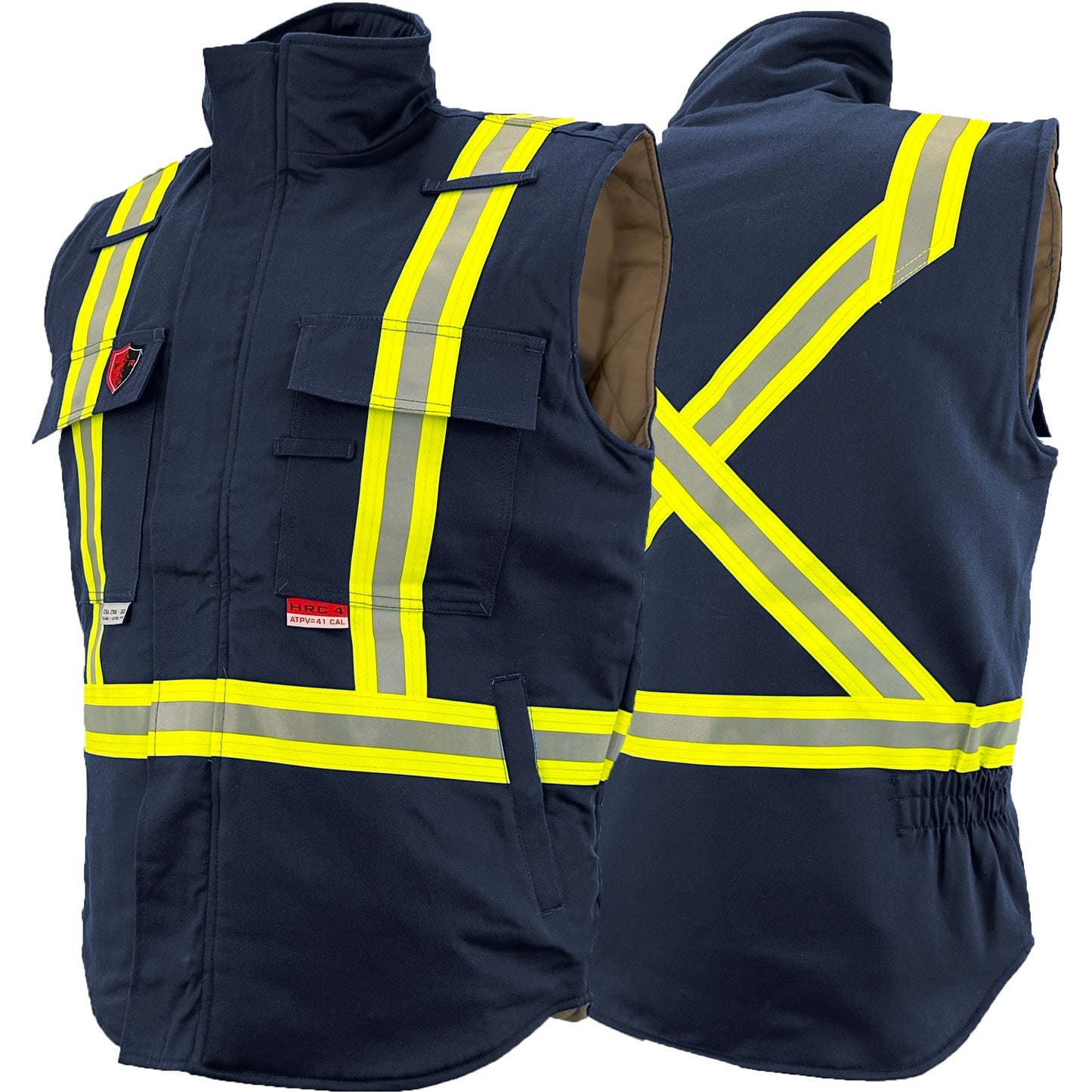 Atlas Guardian® FR/AR Winter Navy Blue Insulated Vests 2194NB