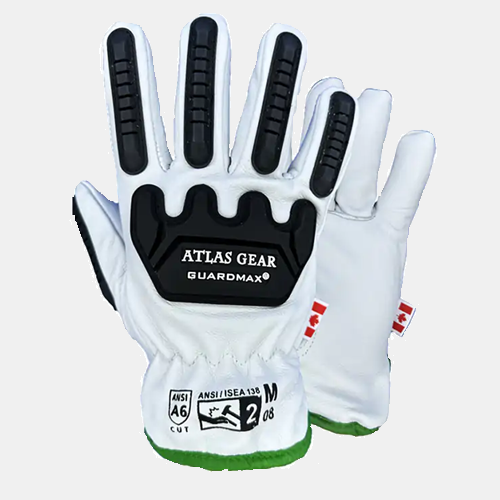Atlas Gear Leather Impact Gloves GuardMax®-801