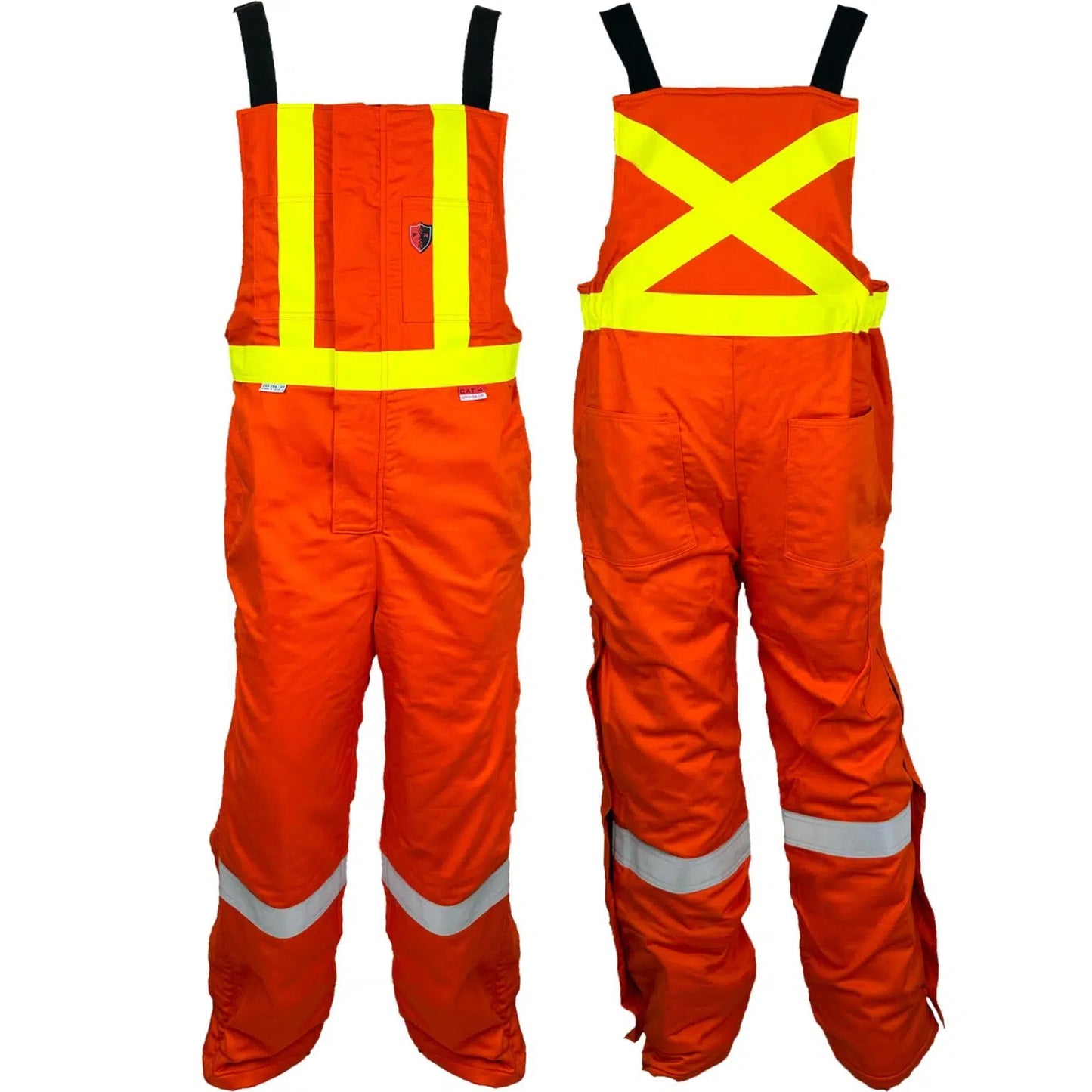 Atlas Guardian® FR/AR OHSA Hi Vis Insulated Bibs 2152OR