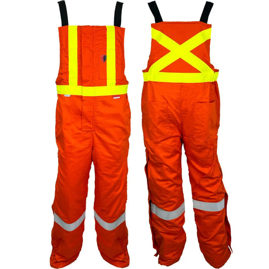 Atlas Guardian® FR/AR OHSA Hi Vis Insulated Bibs 2152OR