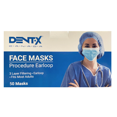DENTX Level 3 Face Masks (50 per box)